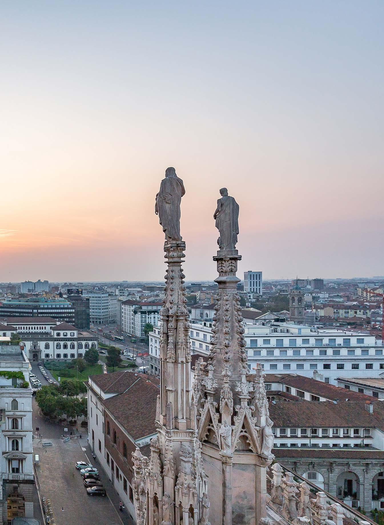 Cover for Milan at the center of the world