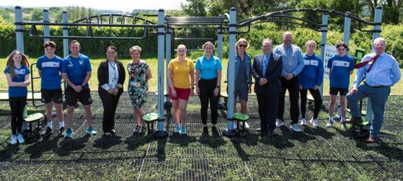 Cover for Greenhill Outdoor Improvement topped off with open air gym