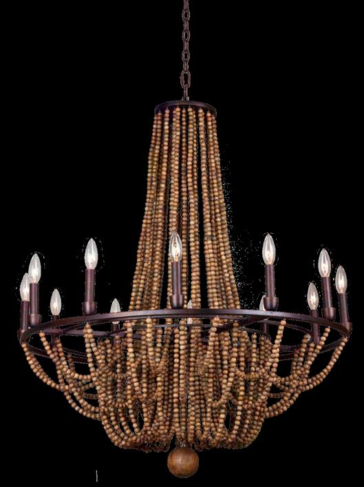 Aloadecor Cone Shape Tier Coastal Capiz Shells Chandelier with Antique Gold Metal W21.6 inch