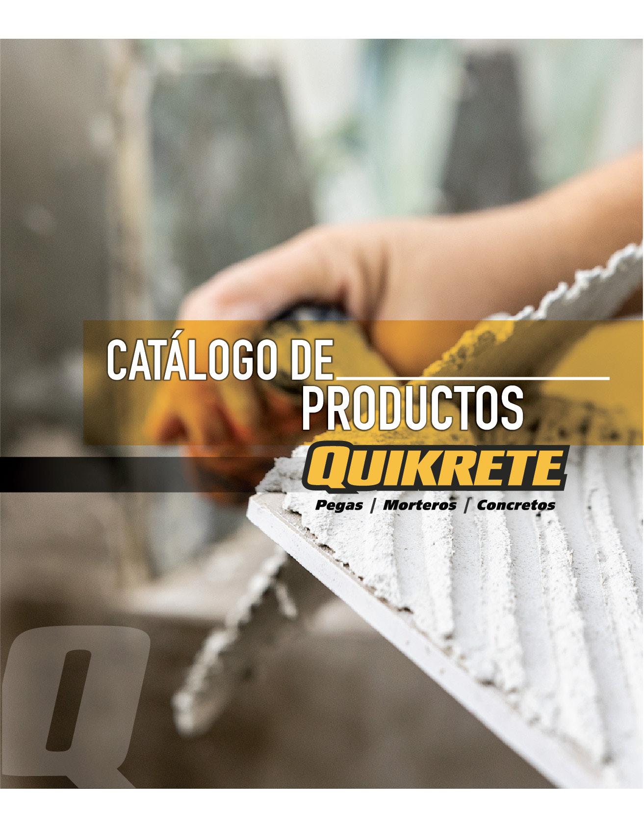 Catálogo de Productos Quikrete 2023 by Master Group Issuu