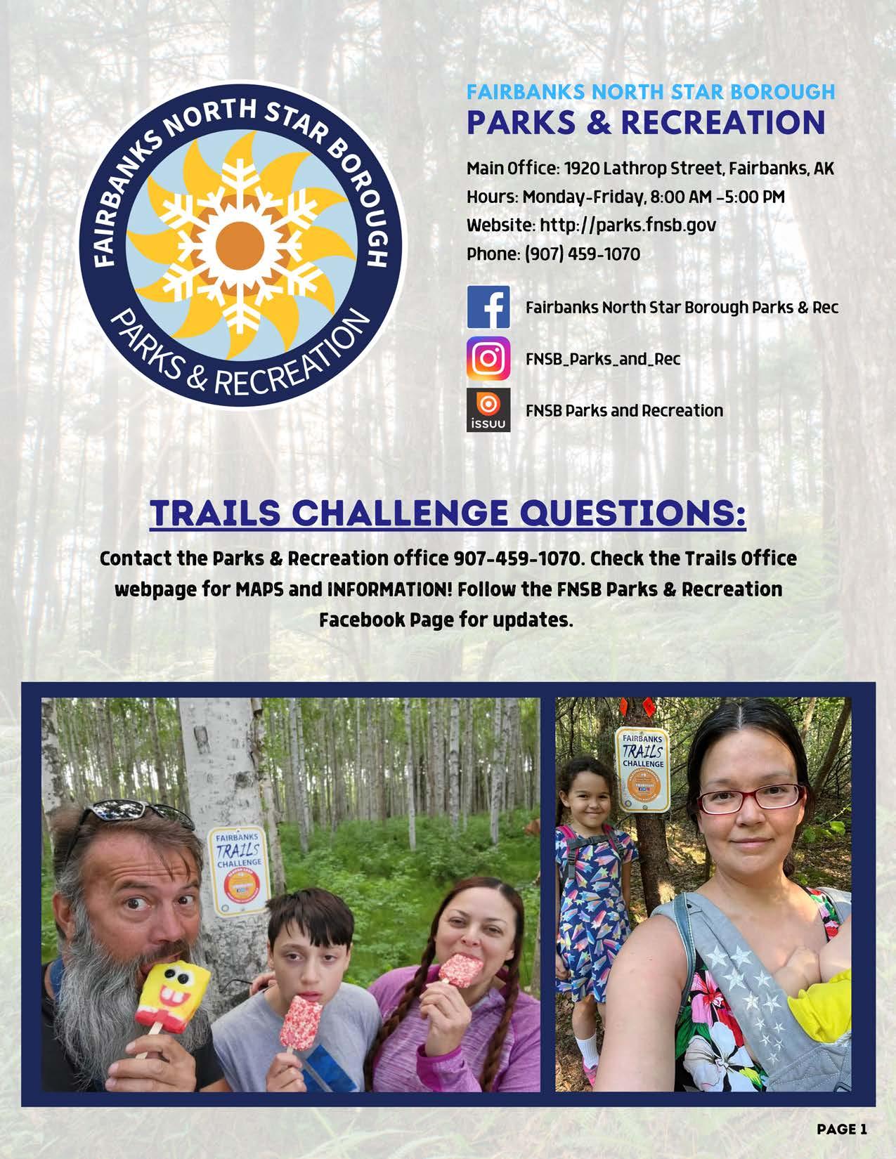 Fairbanks Summer Trails Challenge 2023 by FNSB Parks and Recreation - Issuu