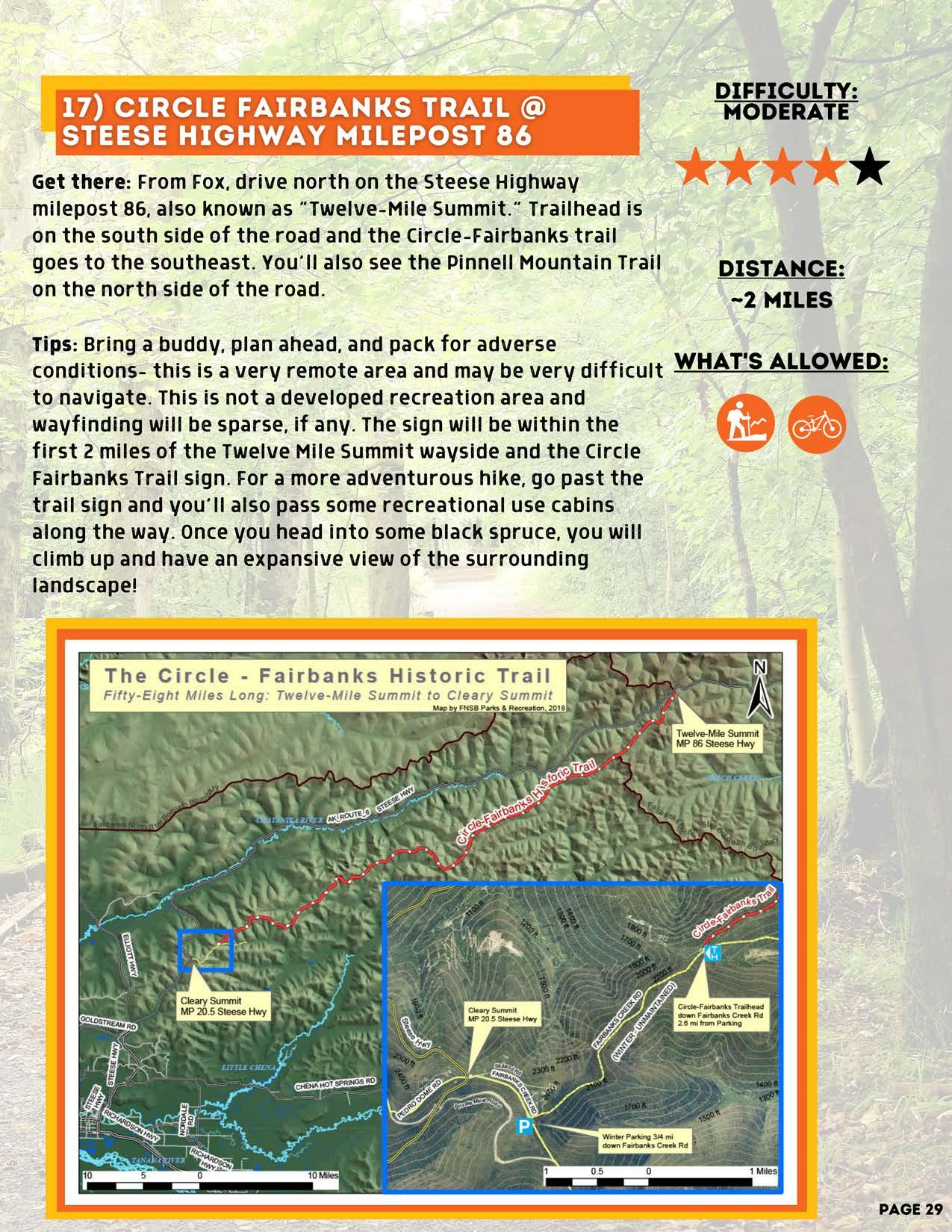 Fairbanks Summer Trails Challenge 2023 by FNSB Parks and Recreation - Issuu
