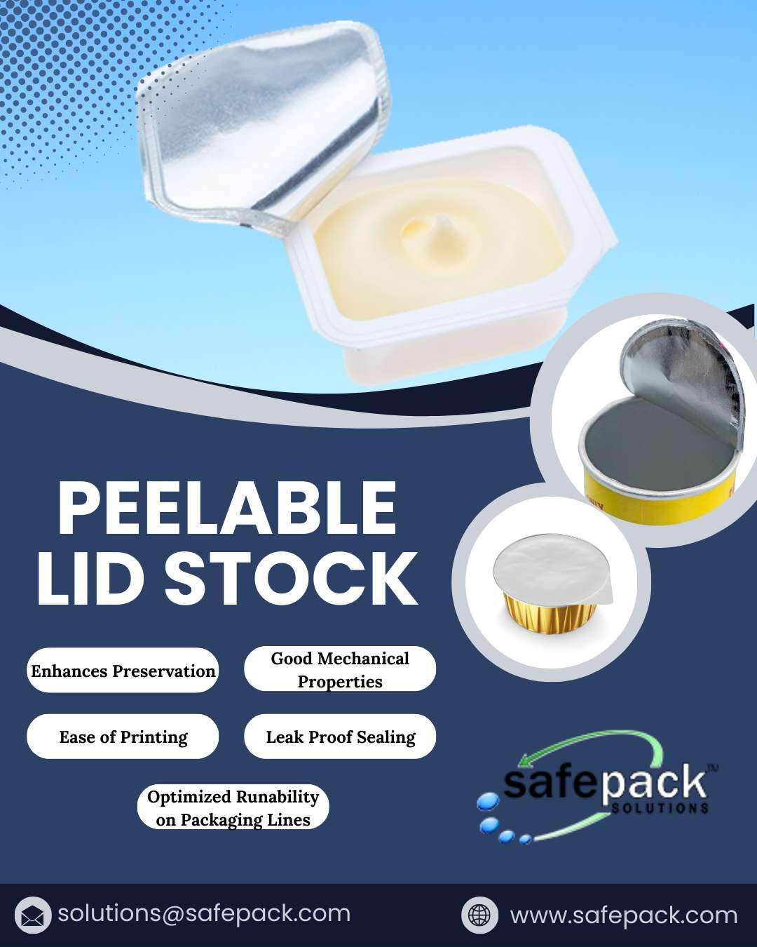 Lidding Laminate Packaging Safepack by Safepacksol Issuu