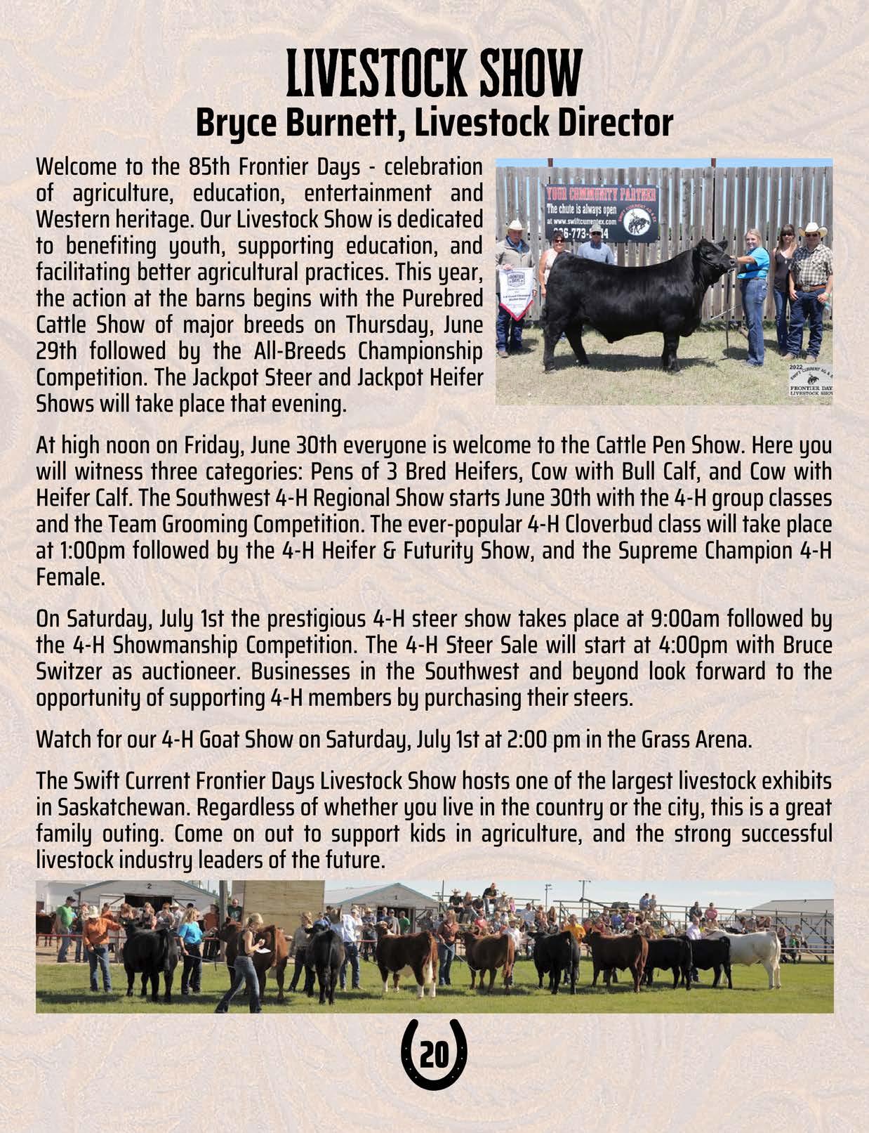 Frontier Days 2023 by Swift Current Ag & Ex Issuu