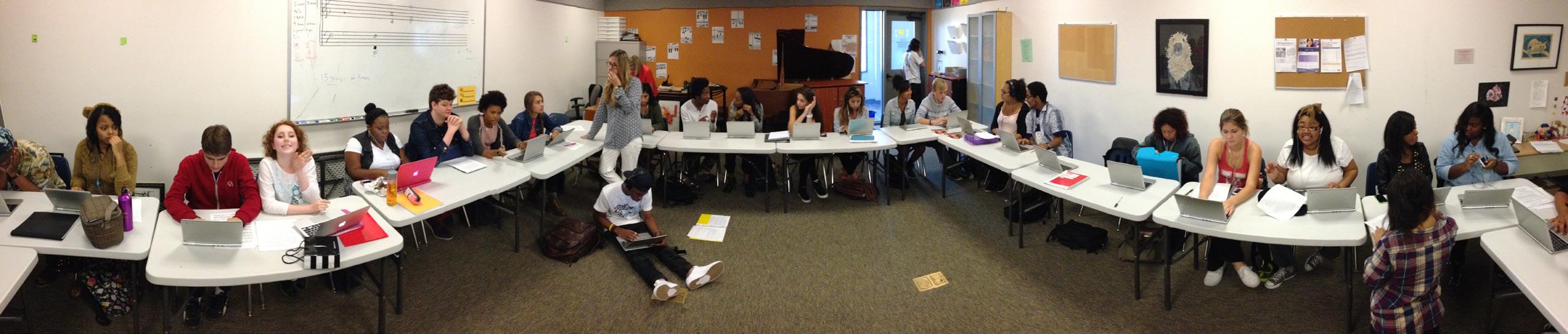 Cover for BACKGROUND ON OAKLAND SCHOOL FOR THE ARTS