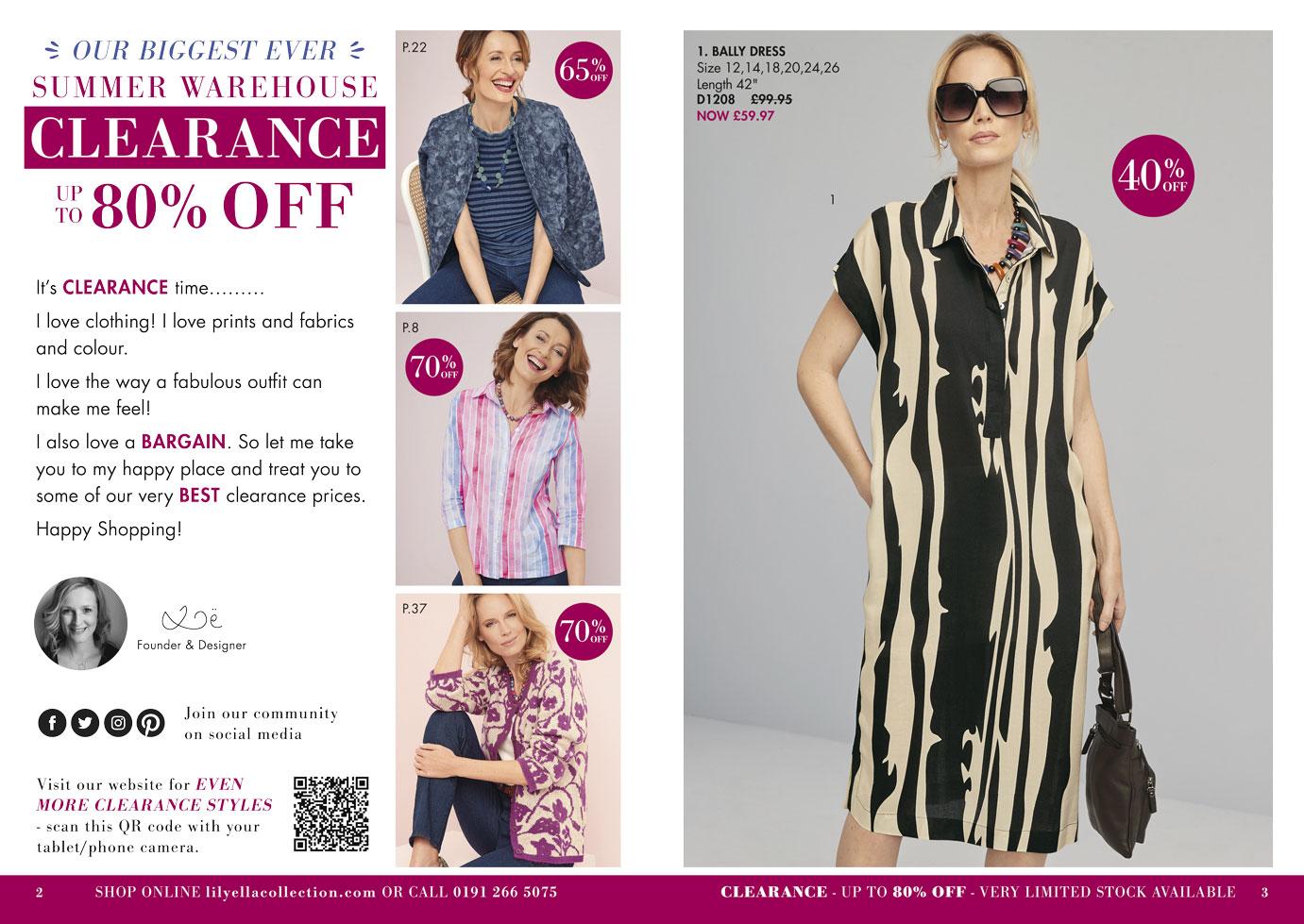 Lily Ella Summer Clearance Catalog Summer 2023 by Lily Ella