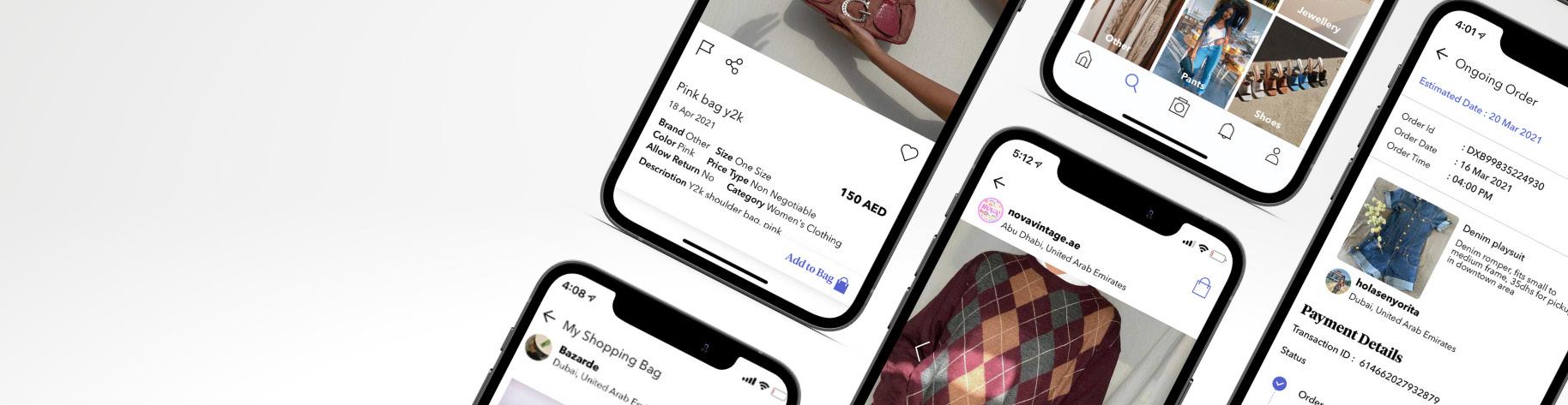 Cover for Community Resale Fashion App Bazaara