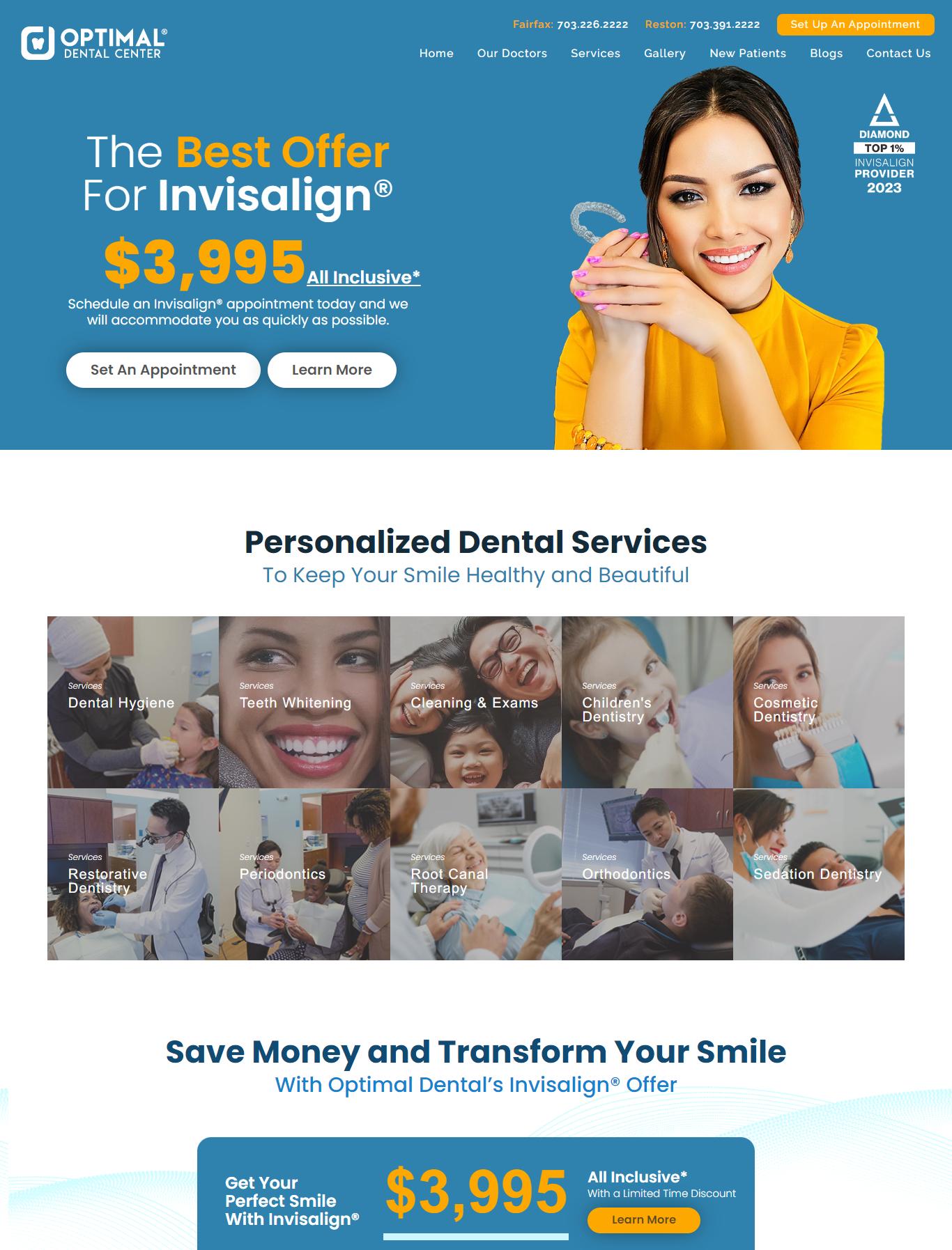Top Dentist Fairfax VA Reston VA Optimal Dental Center by optimal