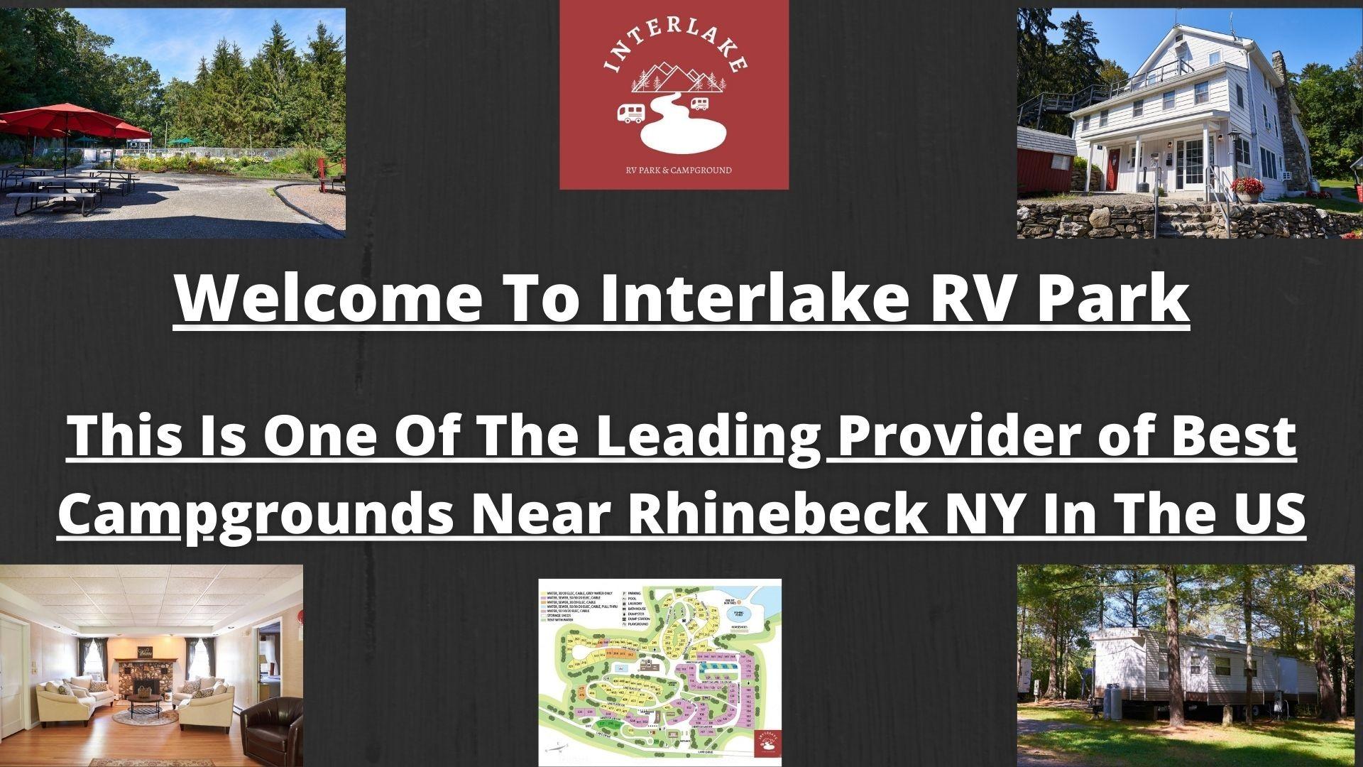 Interlake RV Park Synonymous With Best Campgrounds Near Rhinebeck NY