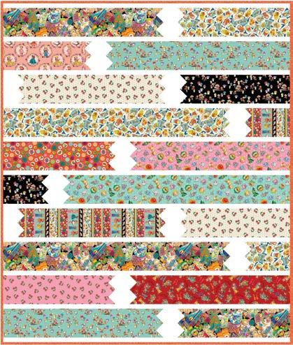 Michael Miller Vintage Sewing Stash by Aimee Stewart DDC11023 Cream Stick  Pins $12.60/yd