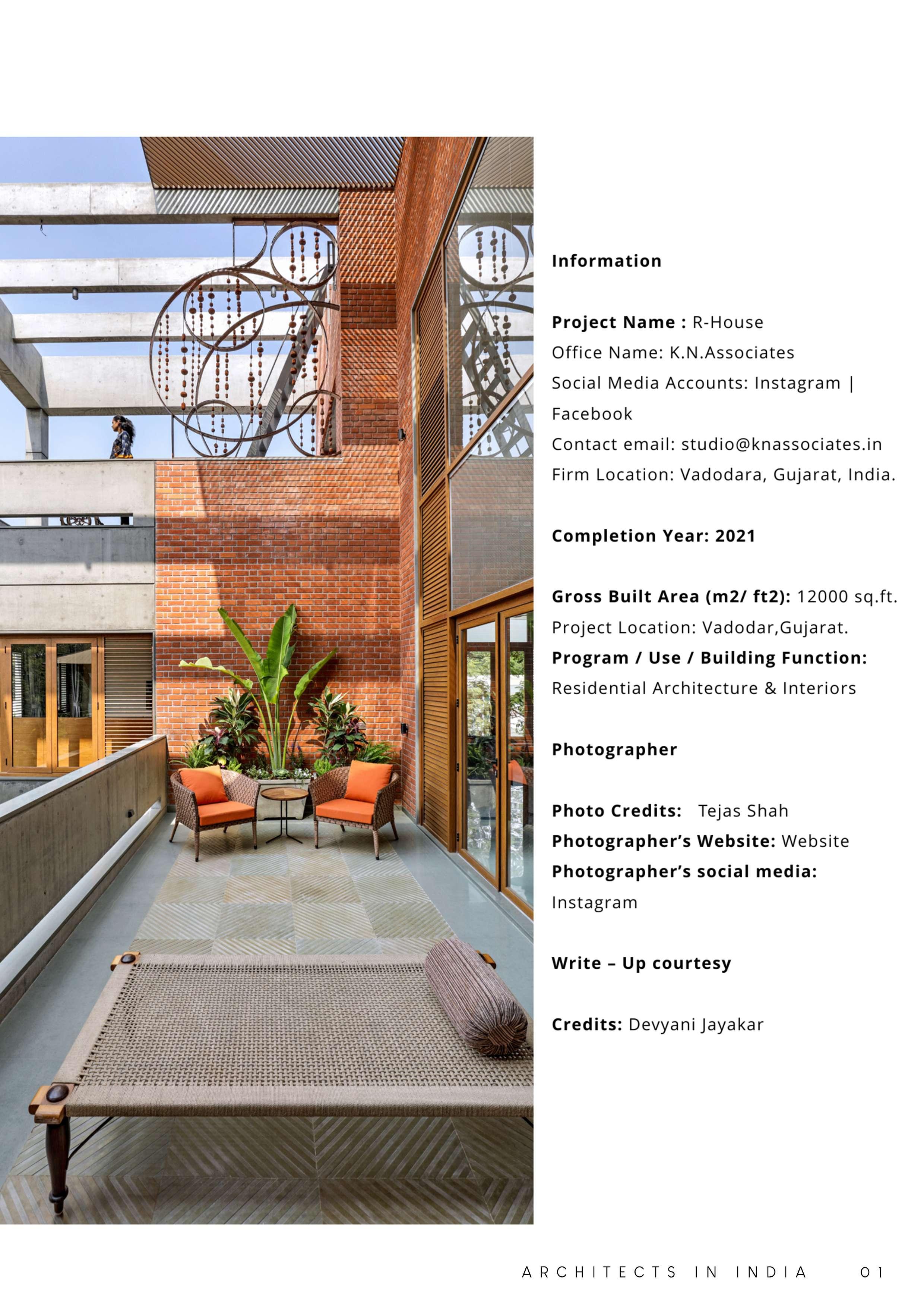 Traditional Gujarati charm meets contemporary design by Architects in
