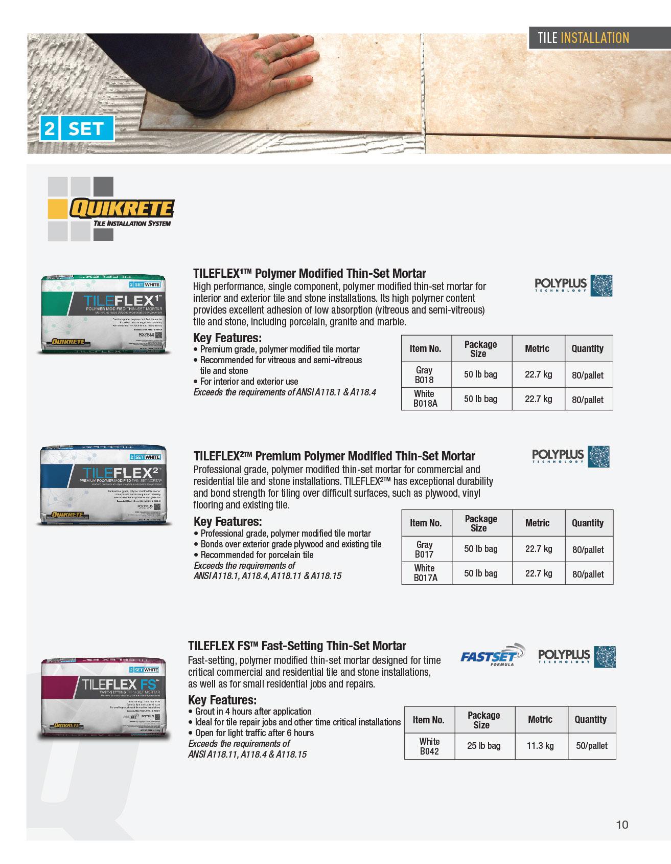 Quikrete Product Catalog by Master Group Issuu