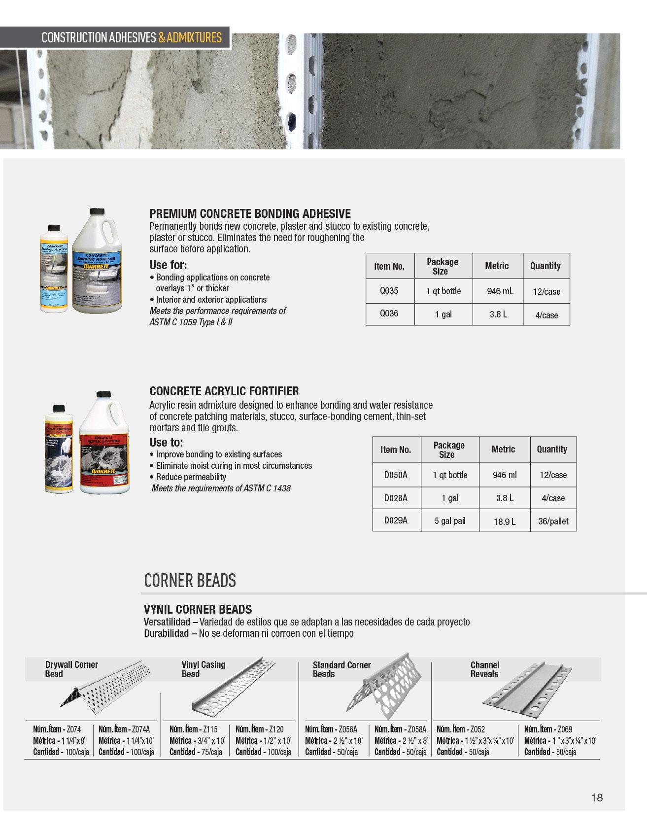 Quikrete Product Catalog by Master Group Issuu