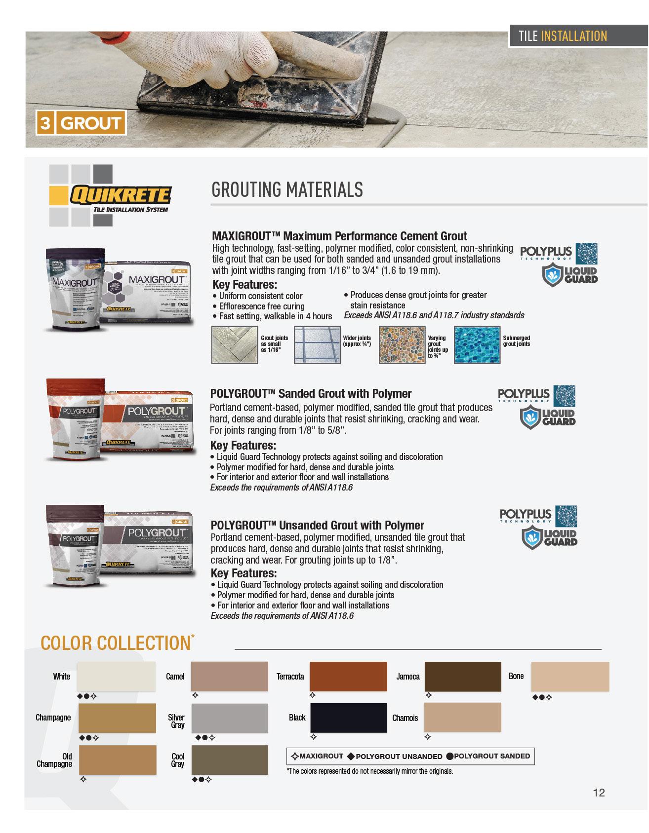 Quikrete Product Catalog by Master Group Issuu