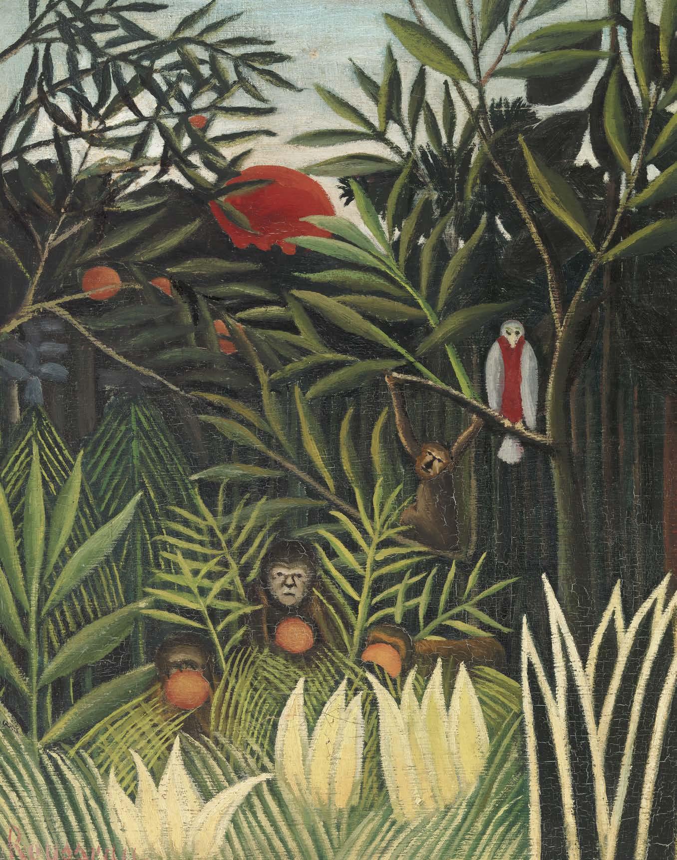 Henri Rousseau Origine Henri Rousseau Peinture OYNZ
