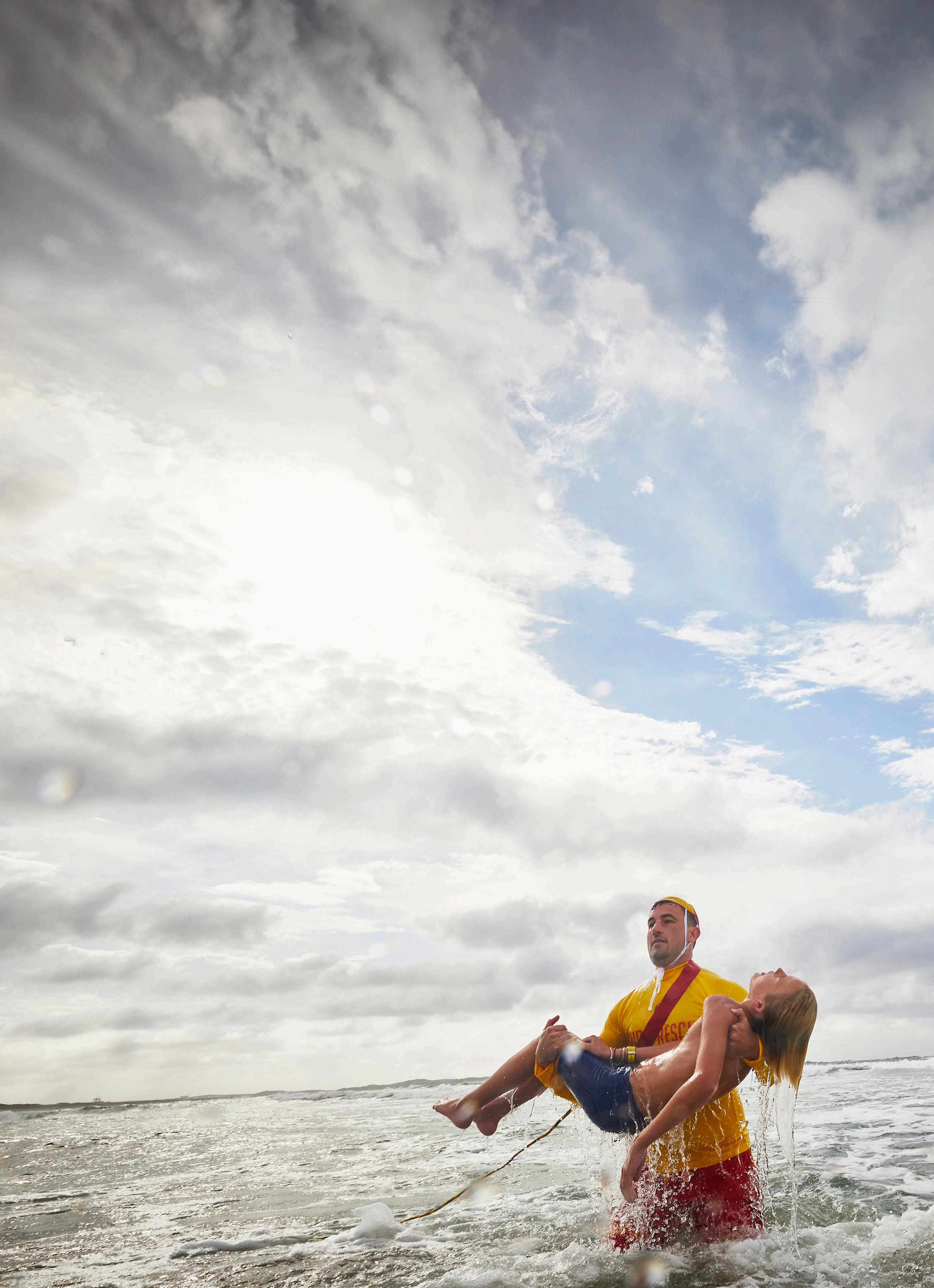 Cover for Near RecordBreaking Season For Surf Lifesavers
