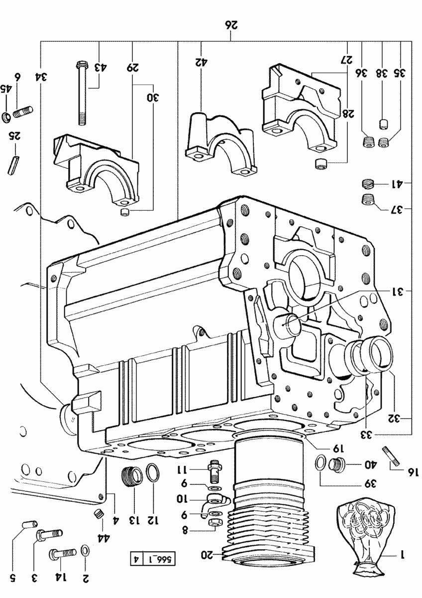 660f plus Tractor Parts Catalogue Manual Instant Download