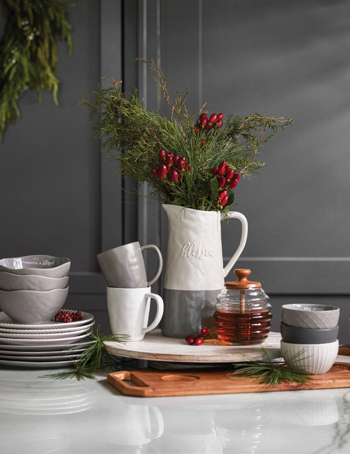 Vintage Ceramic Measuring Cups by Mary & Martha 