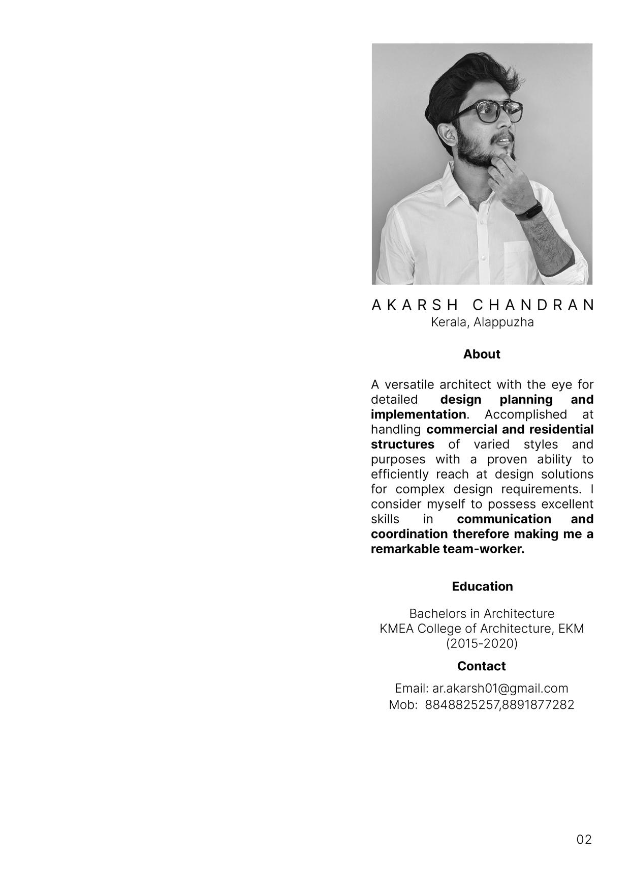 Akarsh Chandran Architecture Portfolio by Akarsh Chandran - Issuu