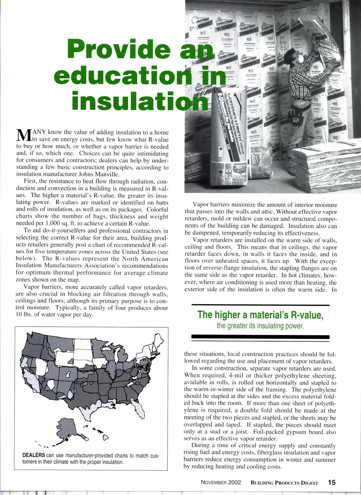 Cover for Provide educatio insulati