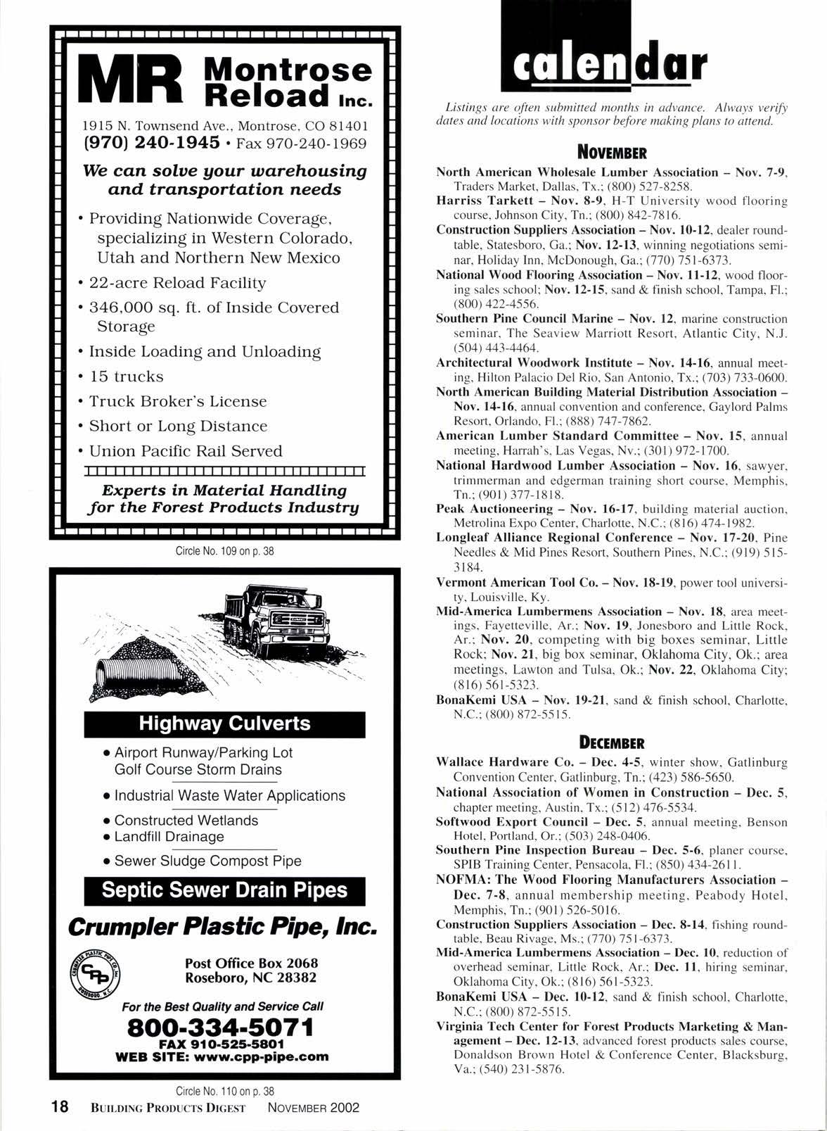 Cover for nlD Montrose lulft Retoeai;.