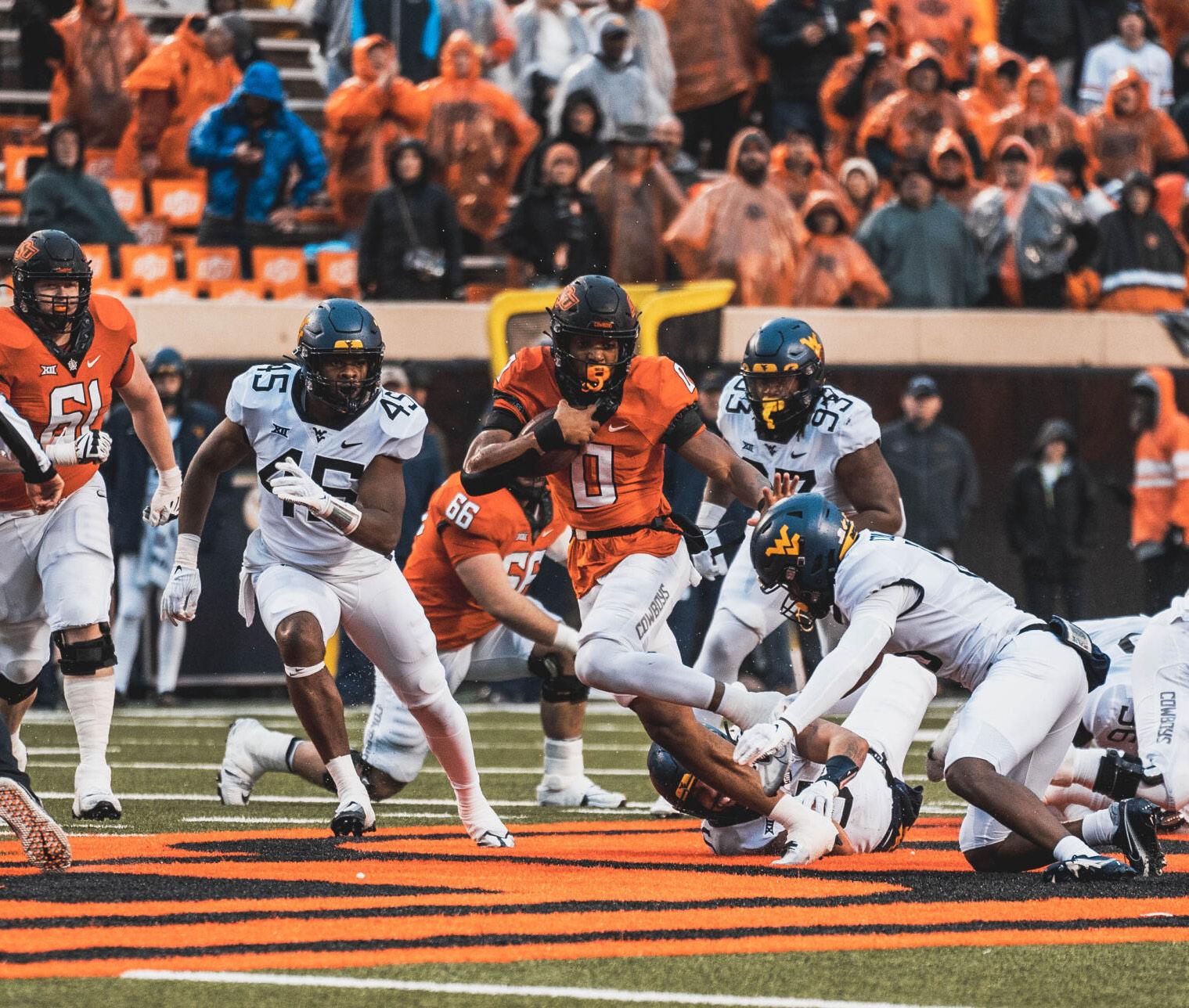 Cover for Positions preview OSU could get back to three-headed rushing attack