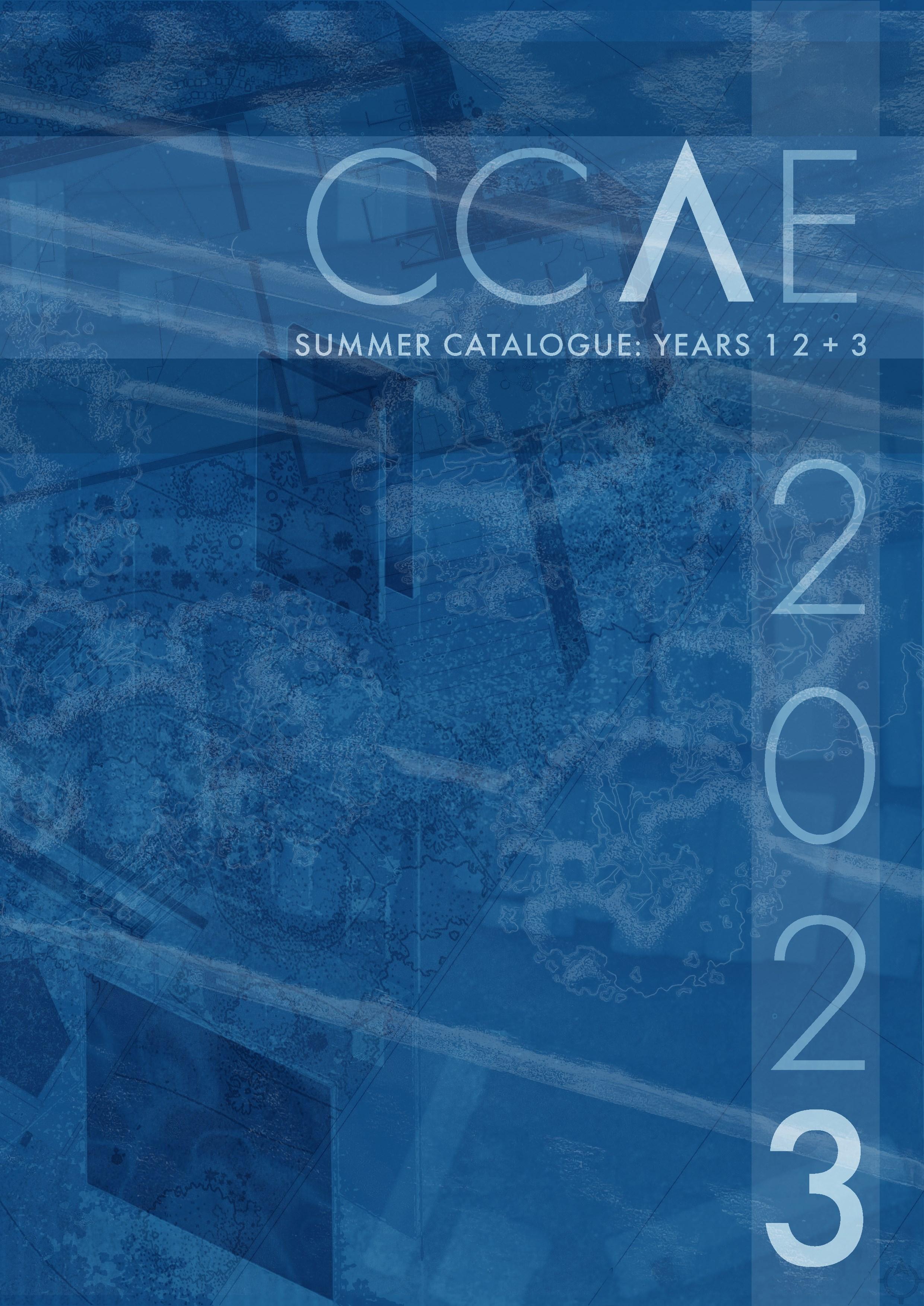 2023 CCAE Summer Undergraduate Catalogue Years 1, 2 + 3 by Cork Centre