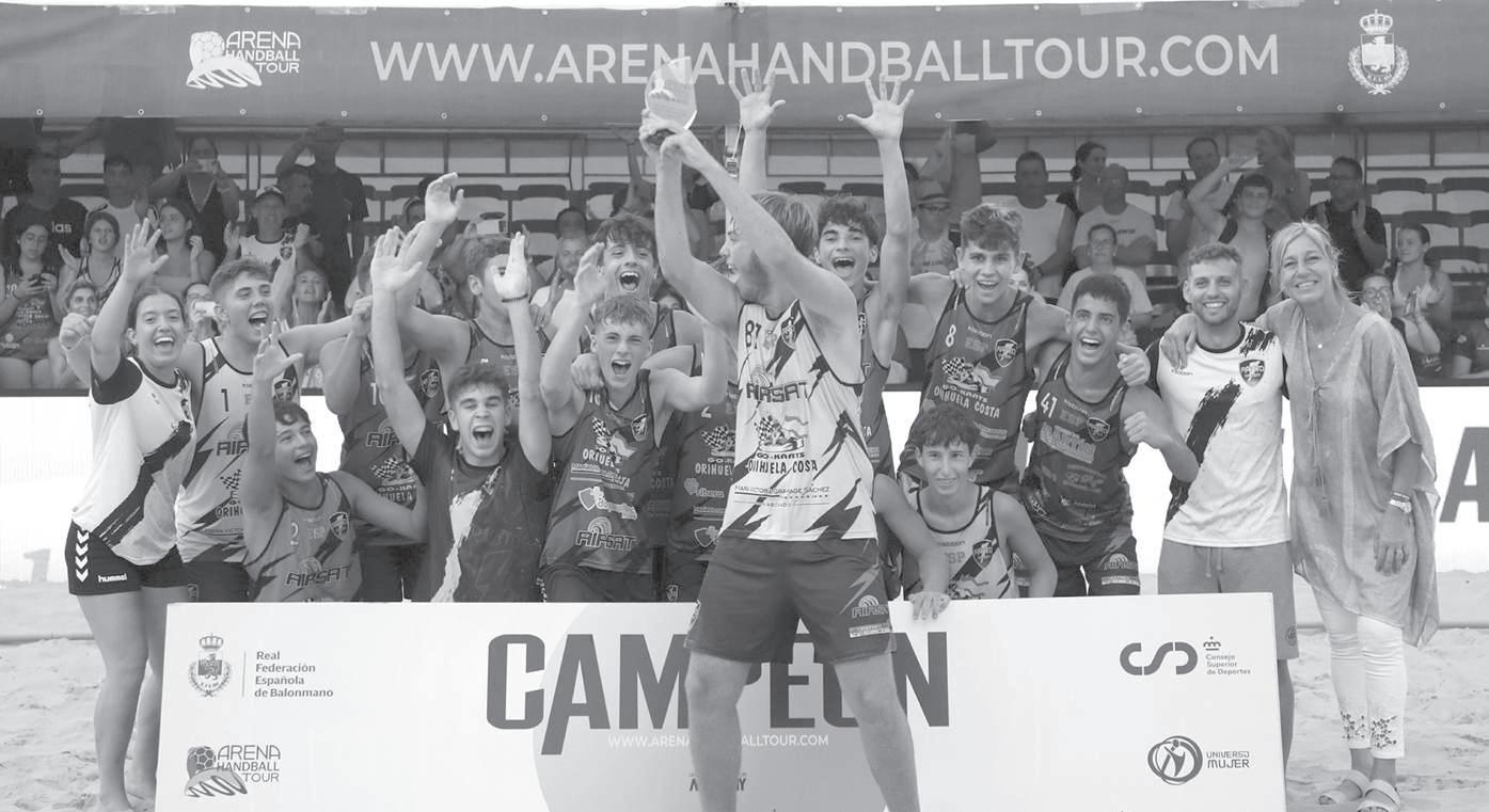 Cover for Deportes Rayito Salinero, campeón cadete masculino en el Arena 1000