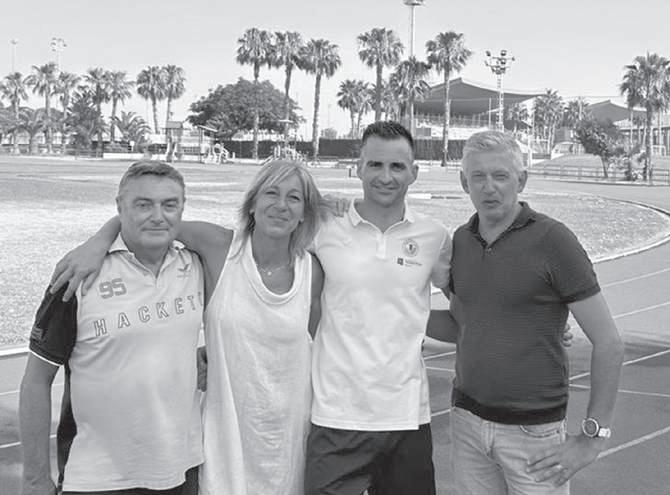 Cover for El olímpico Luis Manuel Corchete se une a la Escuela Deportiva Municipal de Atletismo