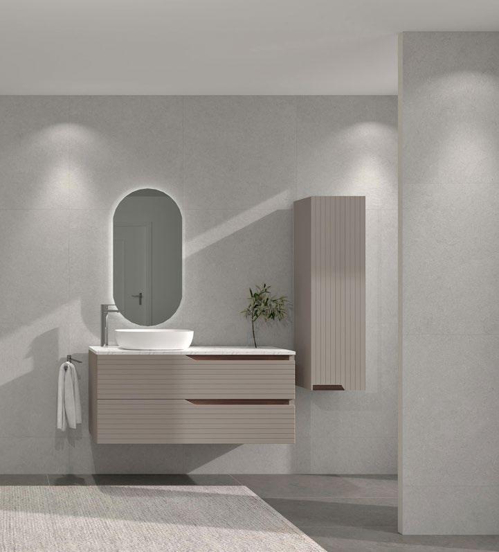 Armario de baño auxiliar PALIO 170 cm, roble claro – Entorno Baño