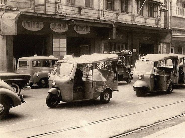 Three-wheeling through history