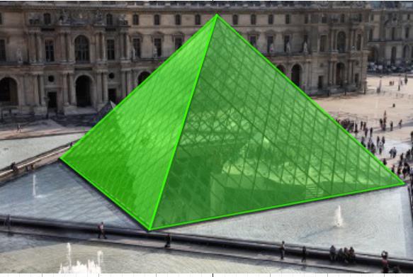 Cover for THE LOUVRE PYRAMID