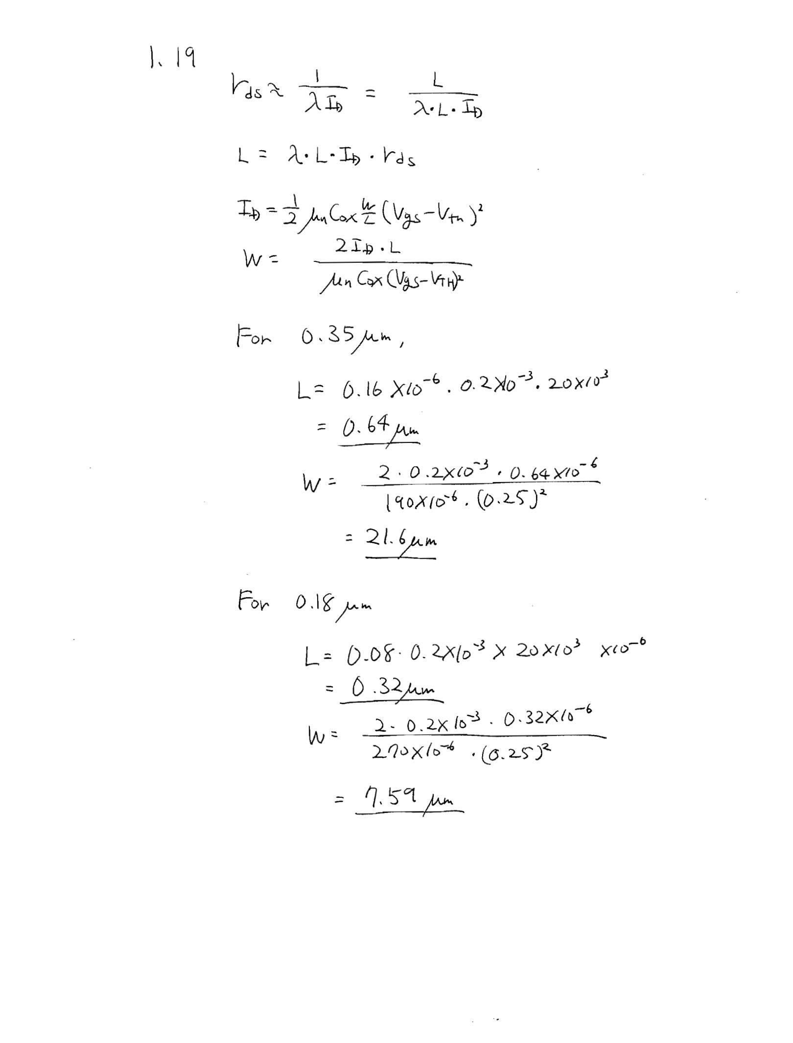 Solution manual for analog integrated circuit design 2nd edition tony