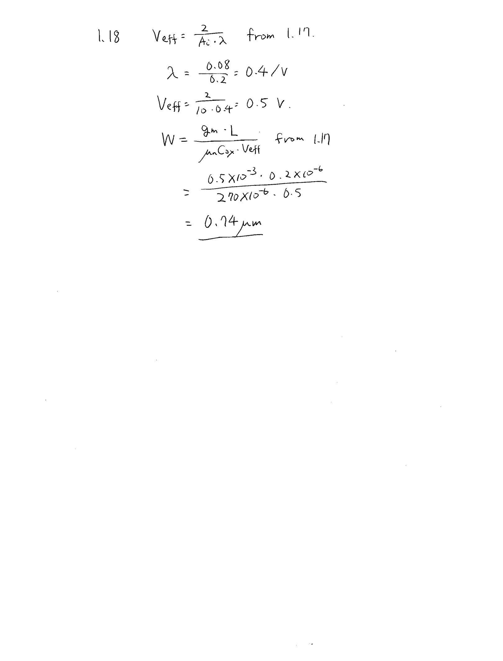 Solution manual for analog integrated circuit design 2nd edition tony