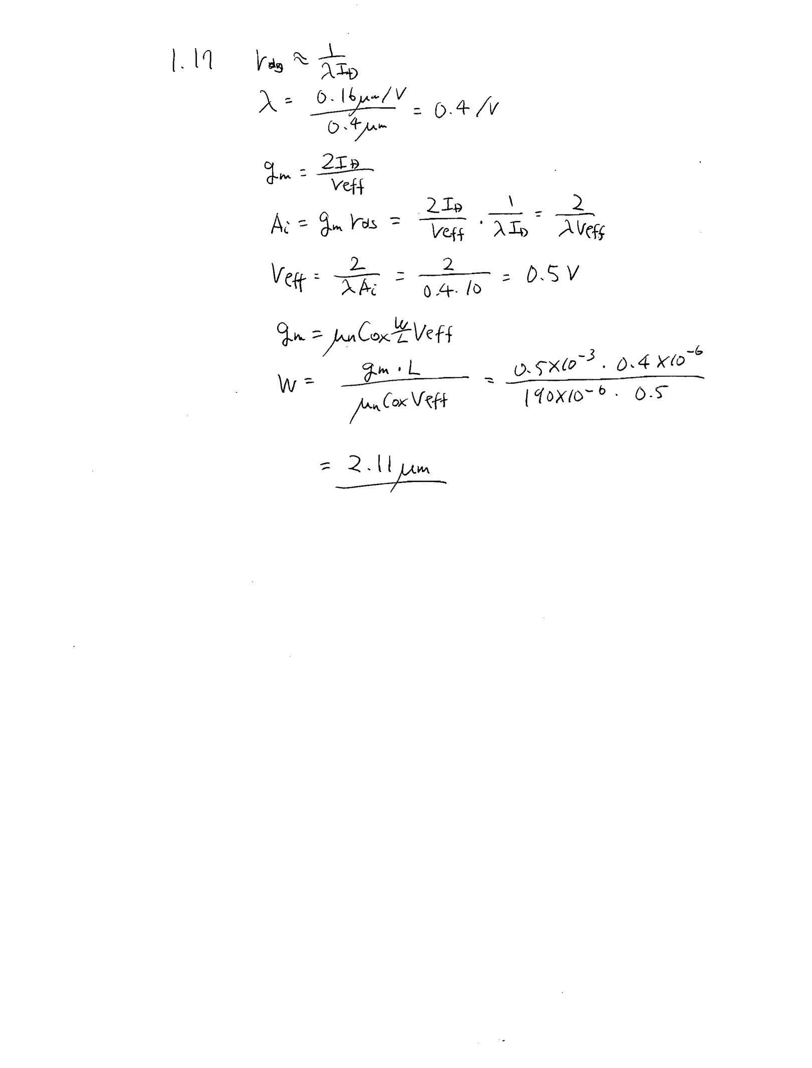 Solution manual for analog integrated circuit design 2nd edition tony