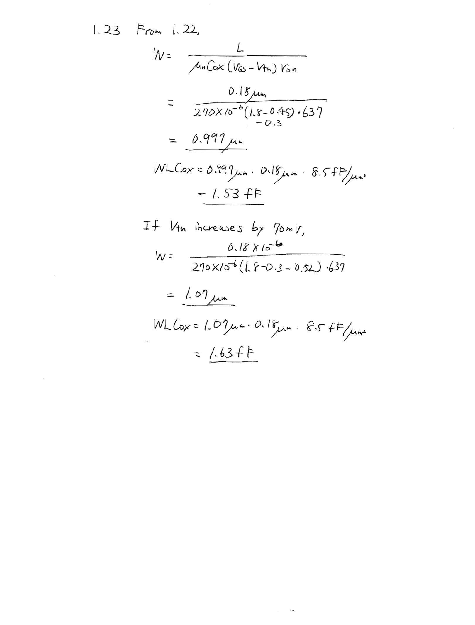 Solution manual for analog integrated circuit design 2nd edition tony