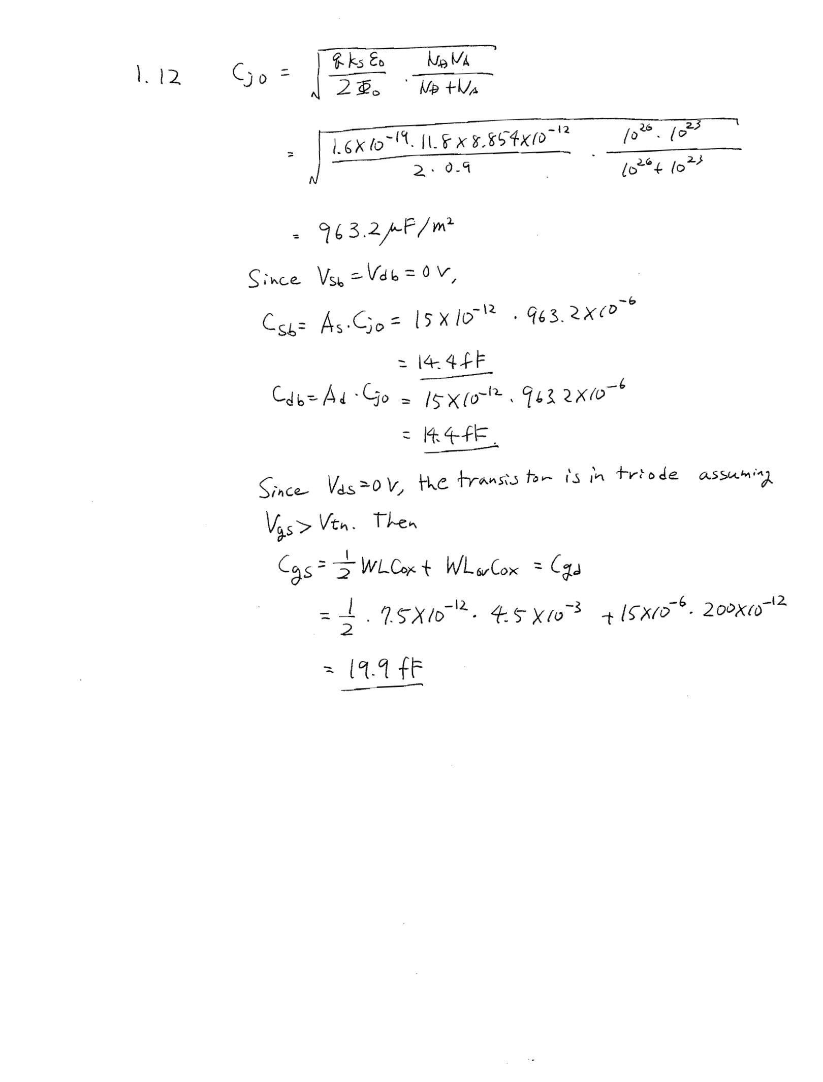 Solution manual for analog integrated circuit design 2nd edition tony