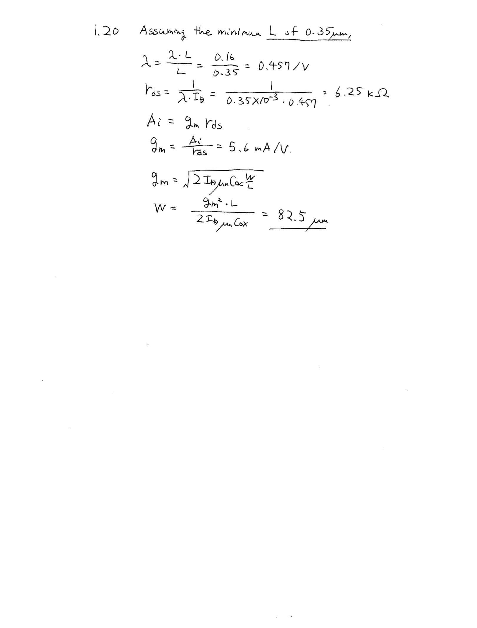 Solution manual for analog integrated circuit design 2nd edition tony