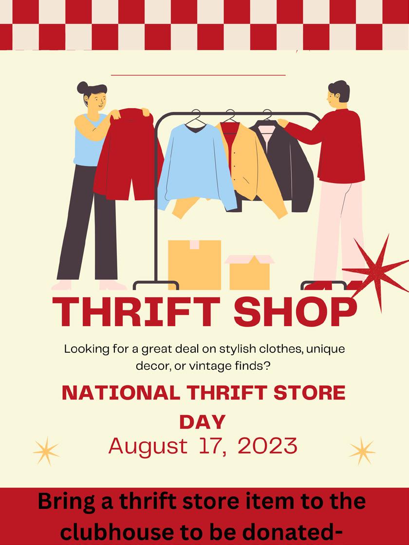 Thrift Shop Day!