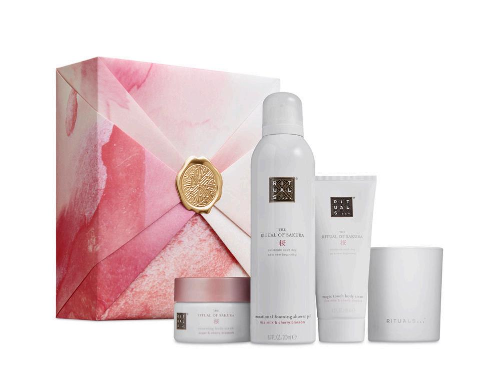 新品未使用 Rituals サクラ ギフトセット L 桜＆ライスミルク香り 1118454-rituals-q424093-sakura