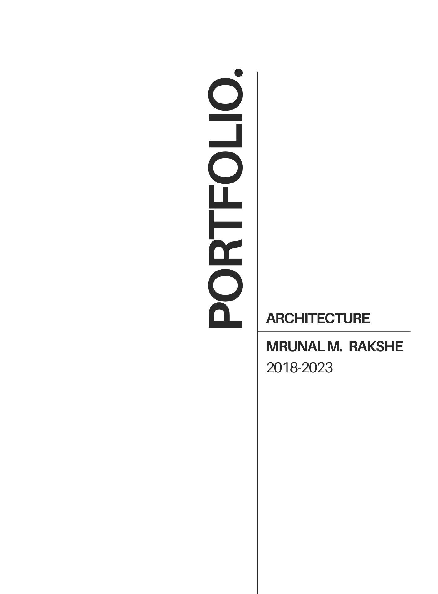 ARCHITECTURE PORTFOLIO By Mrunal Rakshe Issuu architecture-portfolio-by-mrunal-rakshe-issuu
