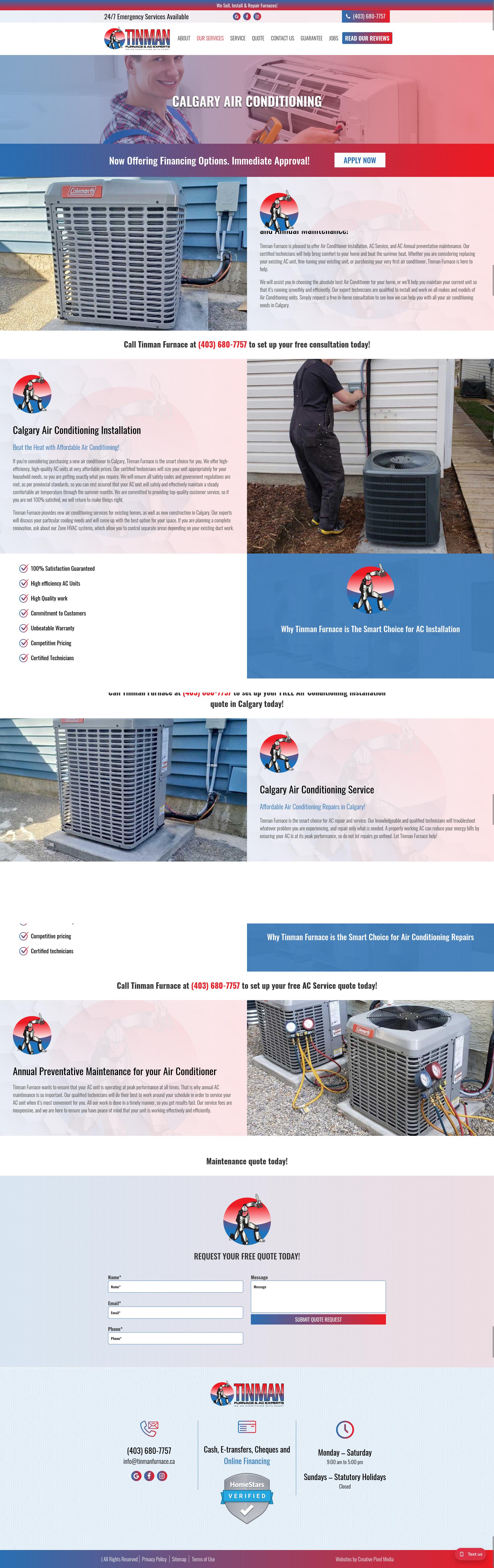 Air Conditioner and Furnace Calgary by Tinman Furnace u0026 AC Experts - Issuu