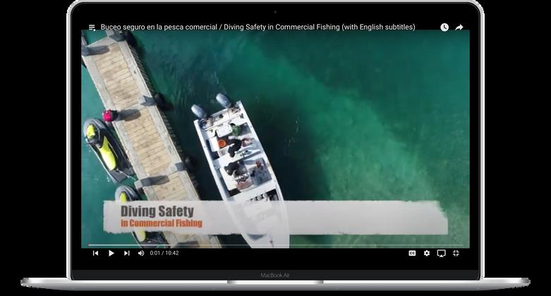 Recursos sobre buceo seguro para ti
