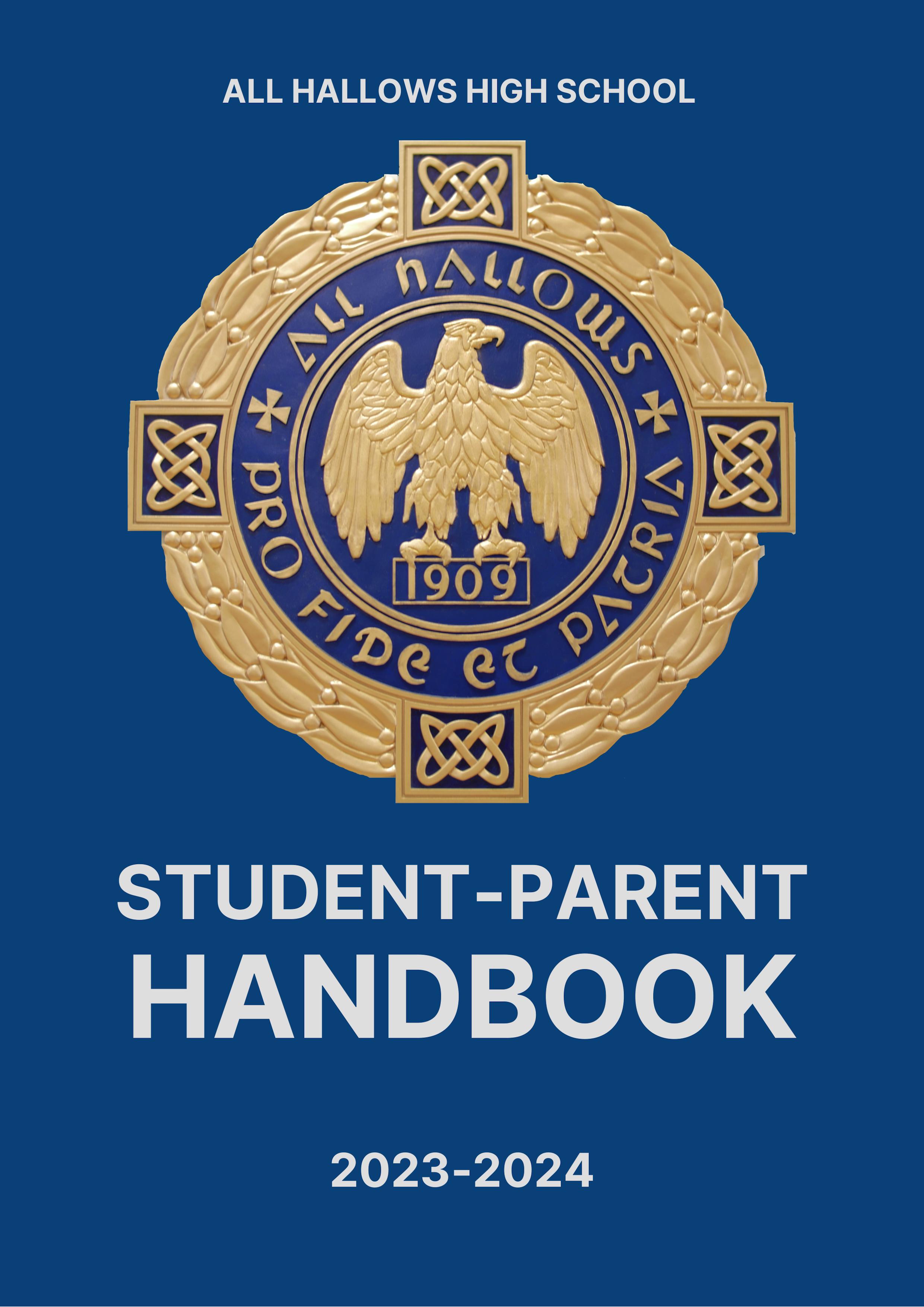2023-2024 All Hallows Student Handbook by gaelsmarketing - Issuu