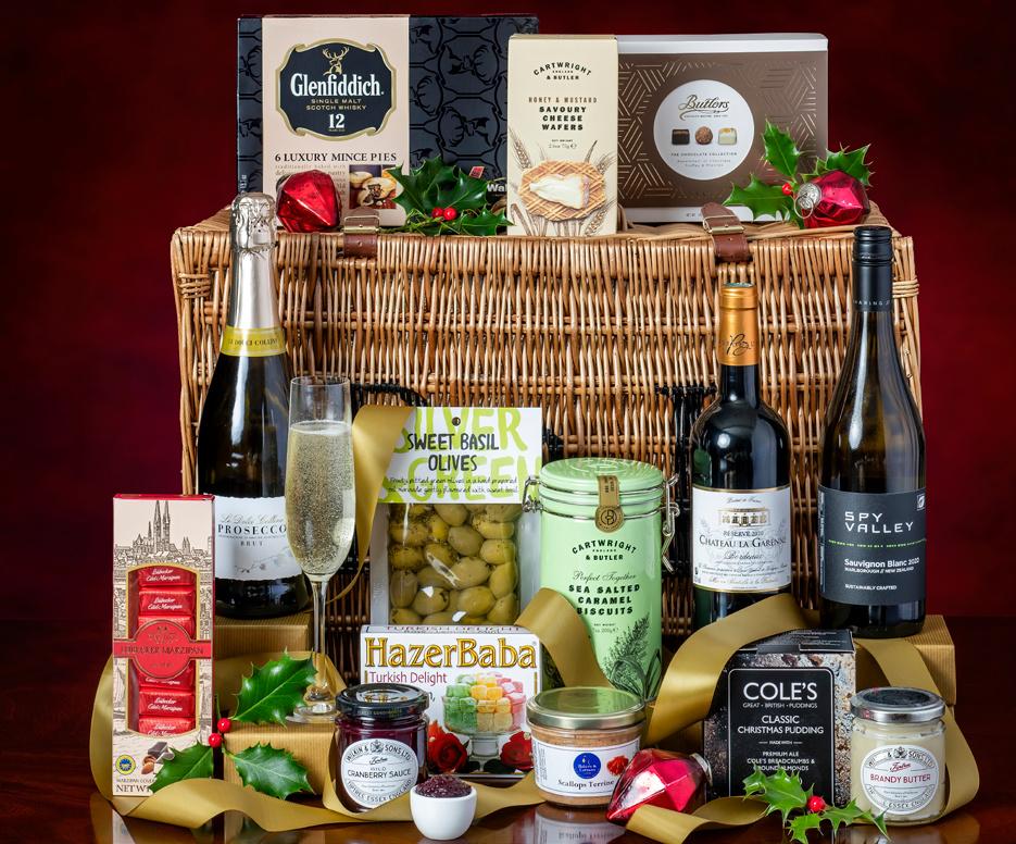 Bakers & Larners Christmas Hampers 2023 Collection by