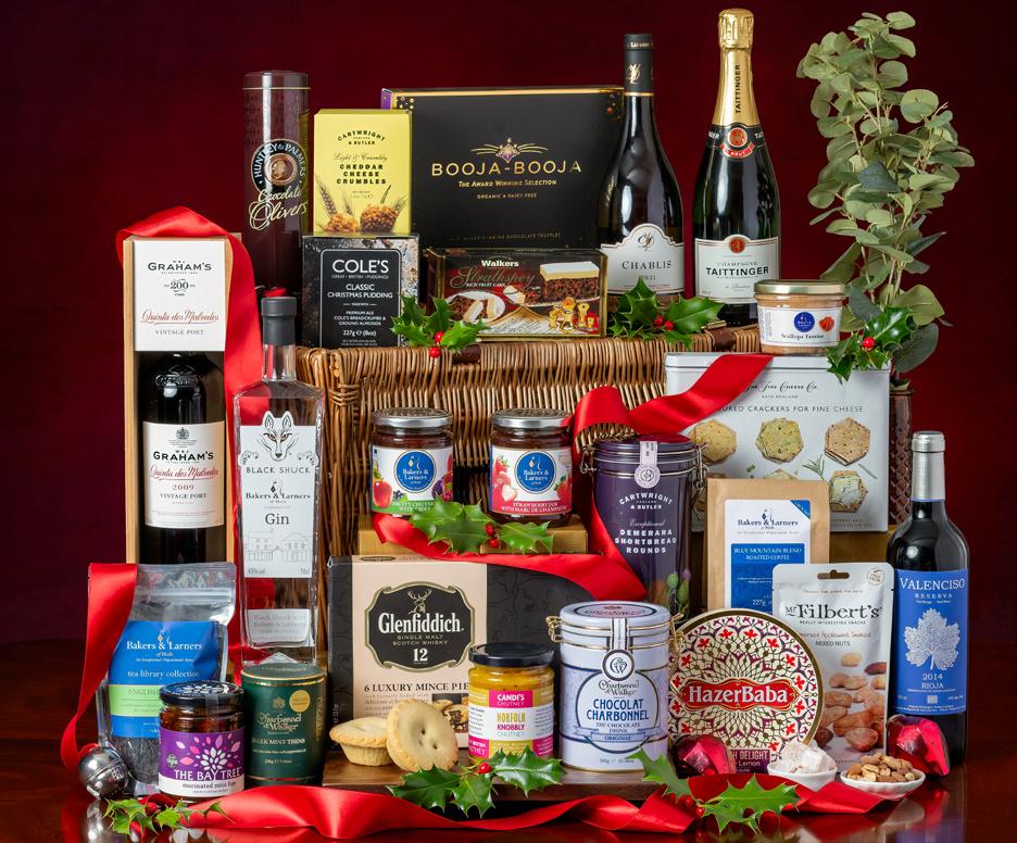 Bakers & Larners Christmas Hampers 2023 Collection by