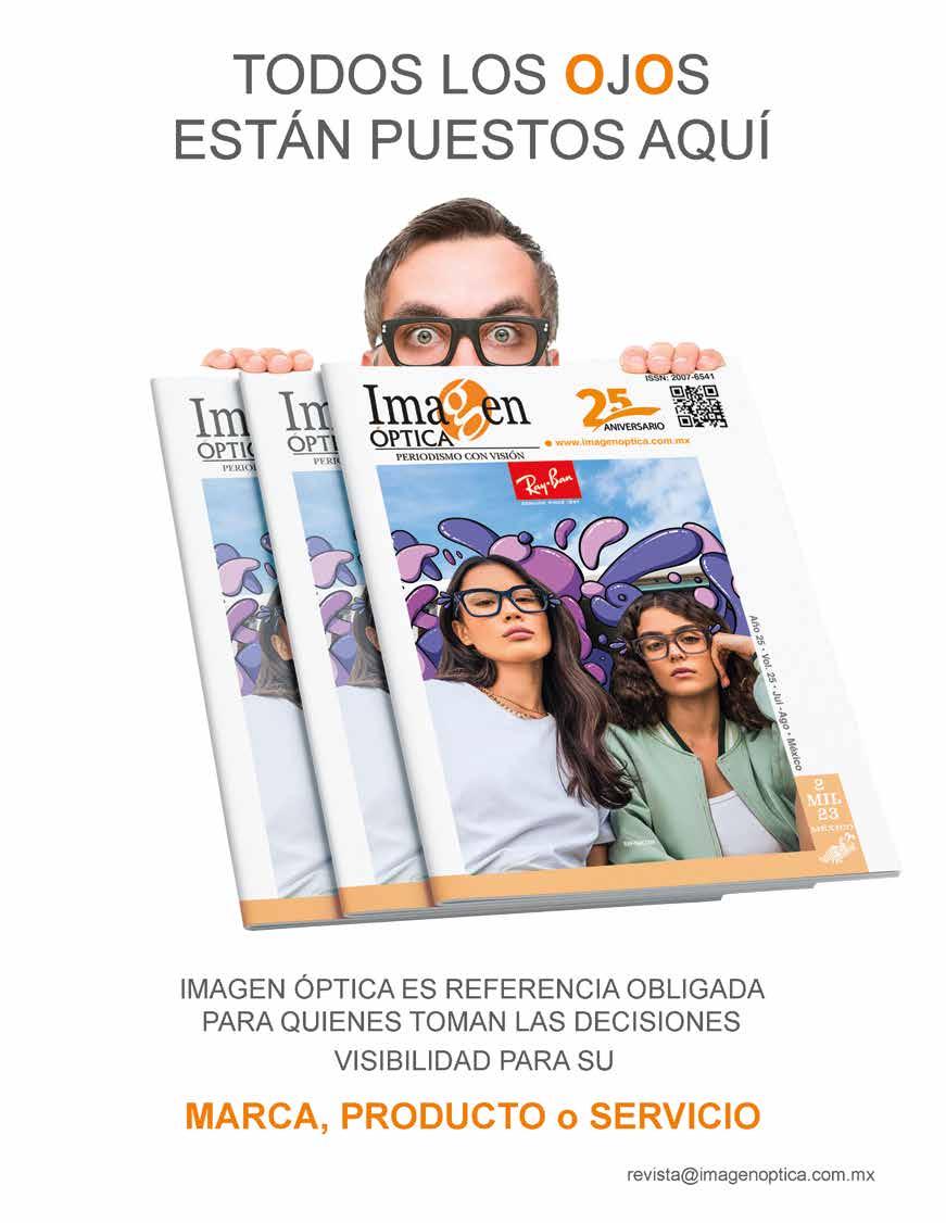 Revista Julio Agosto 2023 by Imagen Optica - Issuu