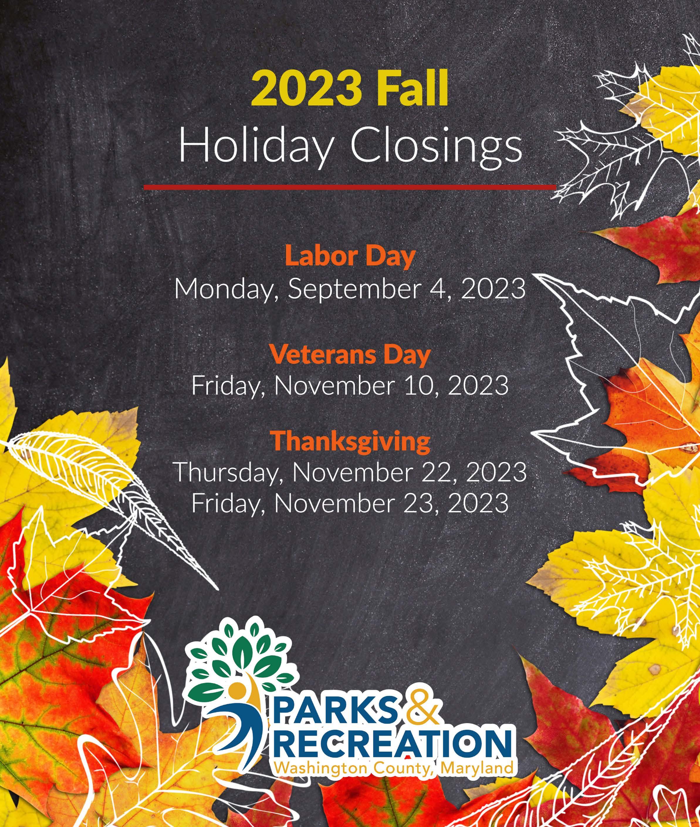 2023 Fall Rec Guide Washington County, MD by Washington County MD