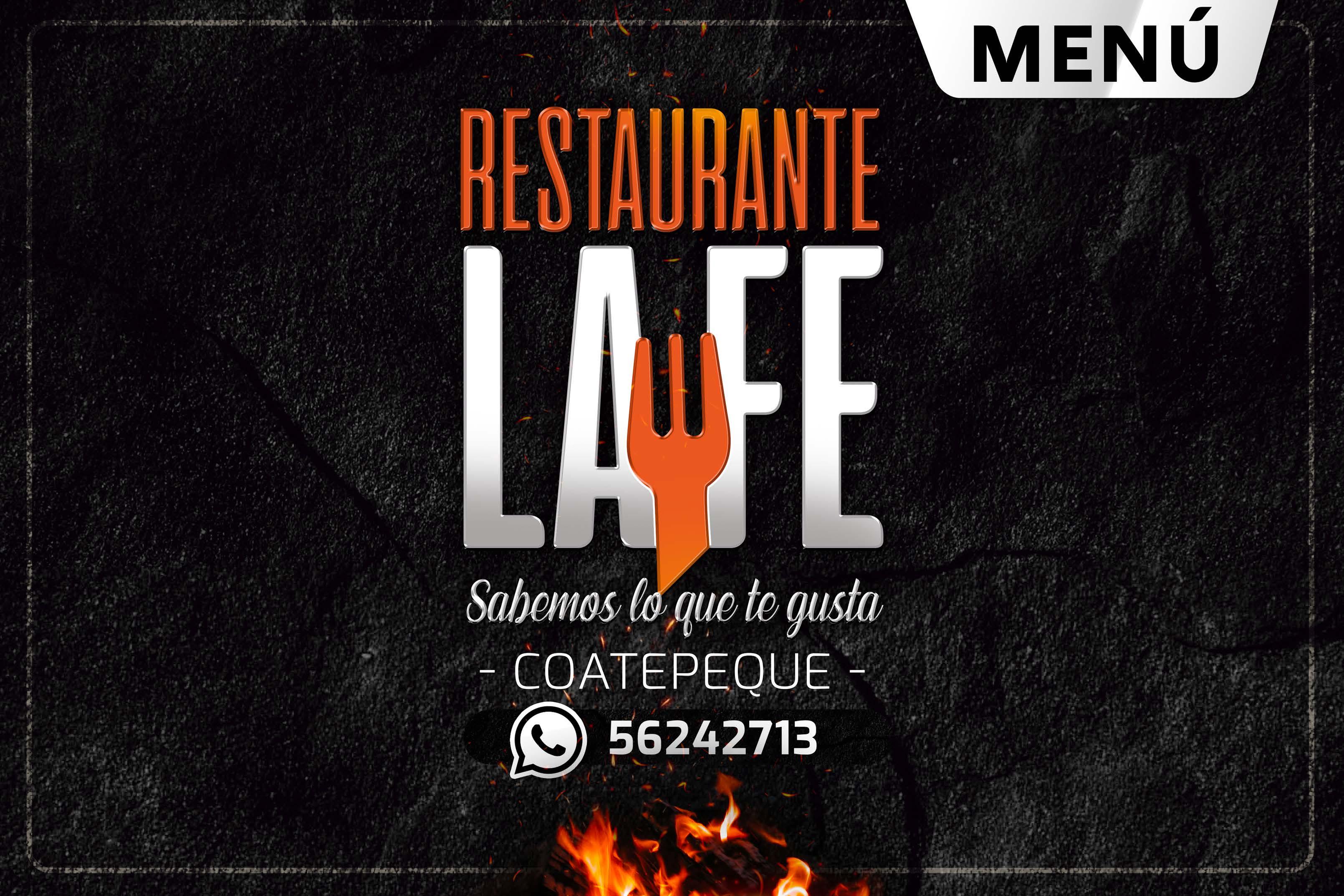 Menú Restaurante La Fe by Restaurante La Fe Issuu