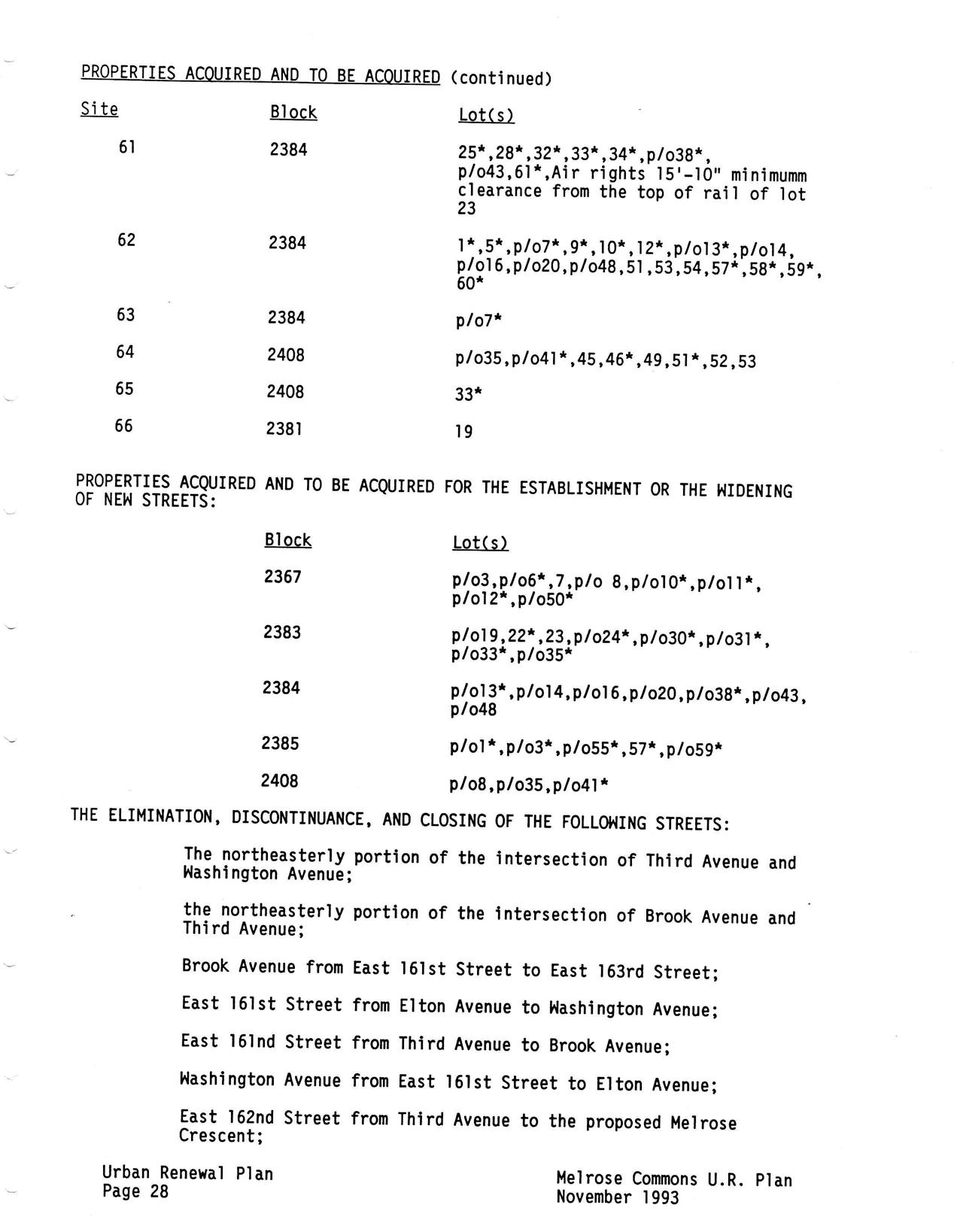 Melrose Commons Urban Renewal Plan - 1993 by westay-nosquedamos - Issuu
